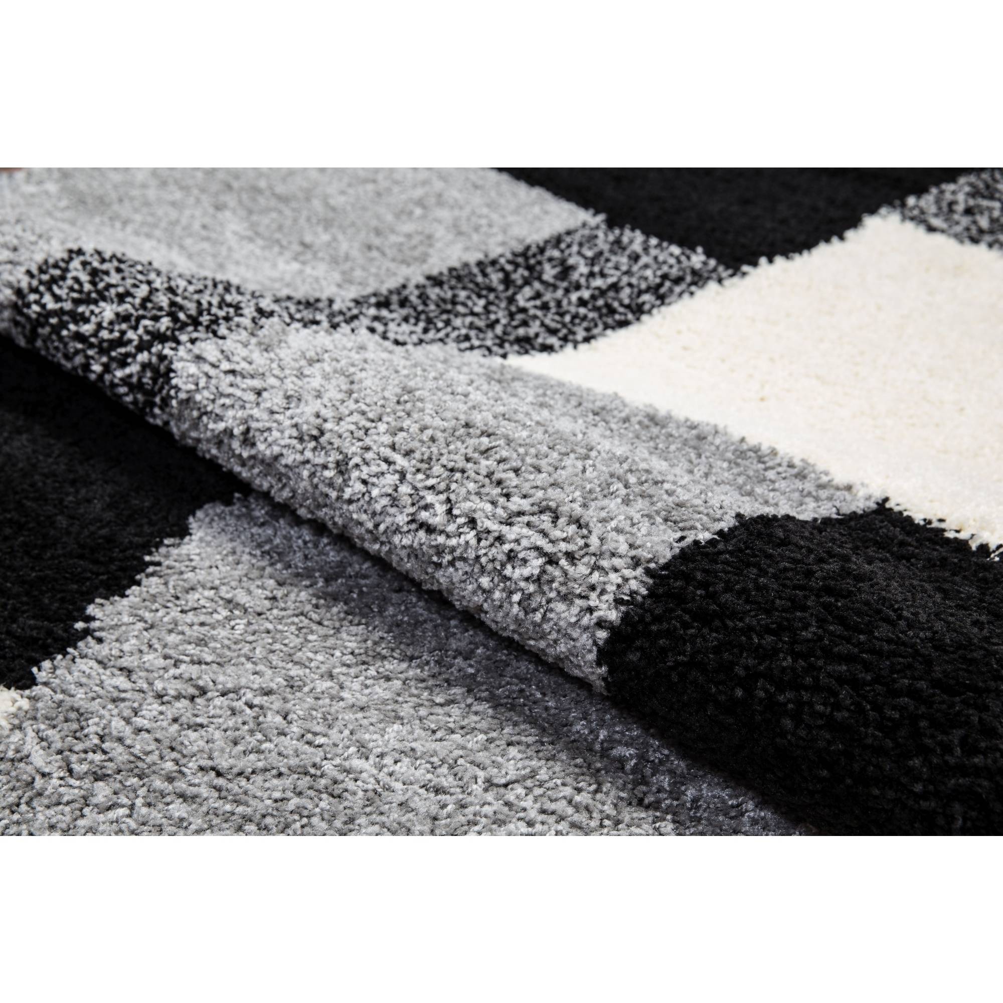 Well Woven Madison Shag Cubes Contemporary Area Rug – GGMyHome