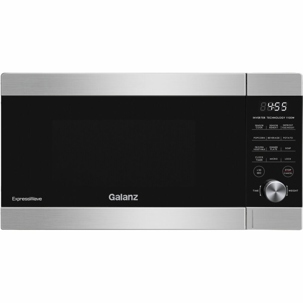 Galanz 1.3Cu. Ft. ExpressWave Countertop Microwave, Stainless Steel