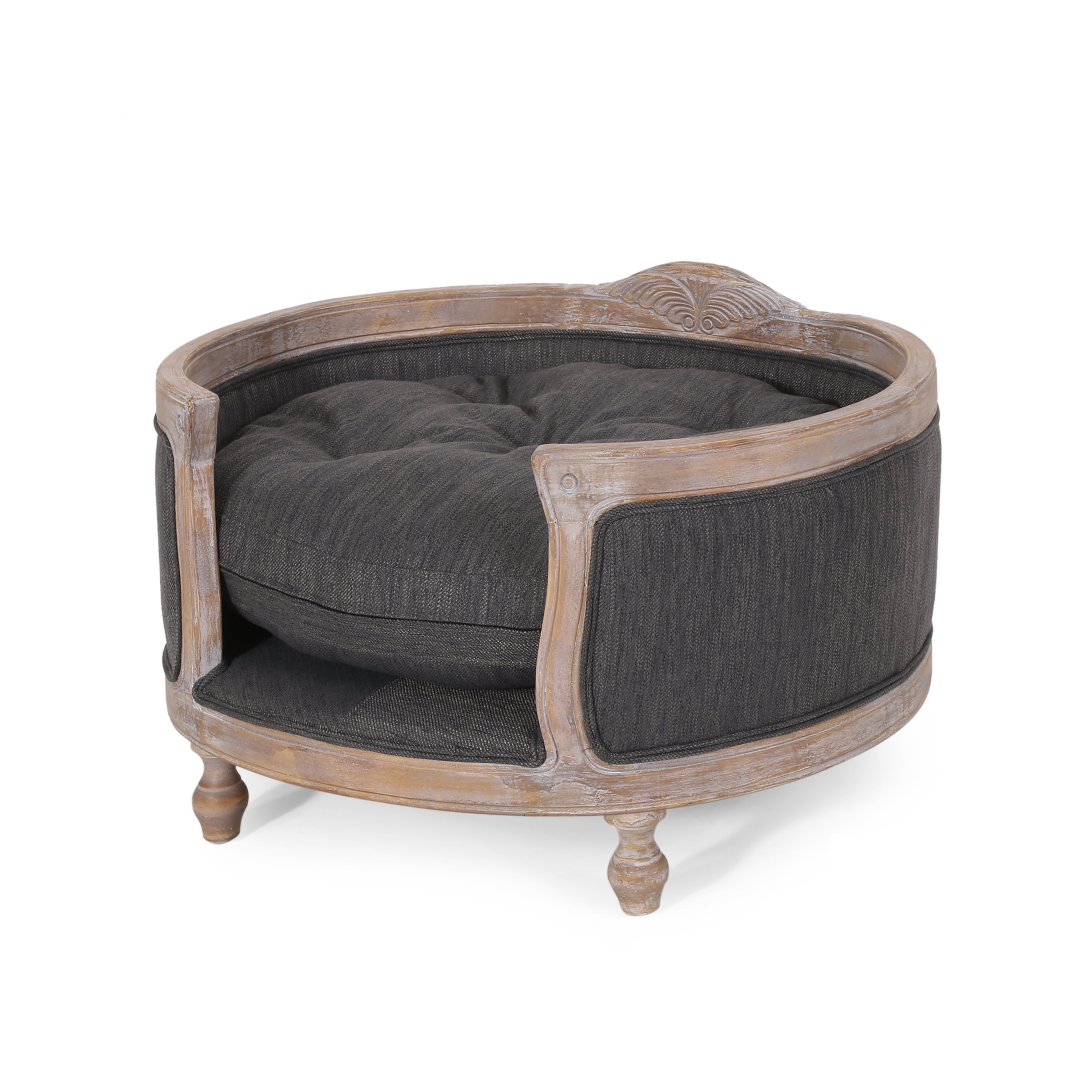 Noble-House-Moreno-Fabric-and-Wood-Frame-Medium-Pet-Bed-Charcoal-and-Antique-Natural_252e6479-80a9-4fc5-a656-1b9f5e82e4e9.6fcef1b295f02ba4d43ed6b8f0e0f70d.jpeg