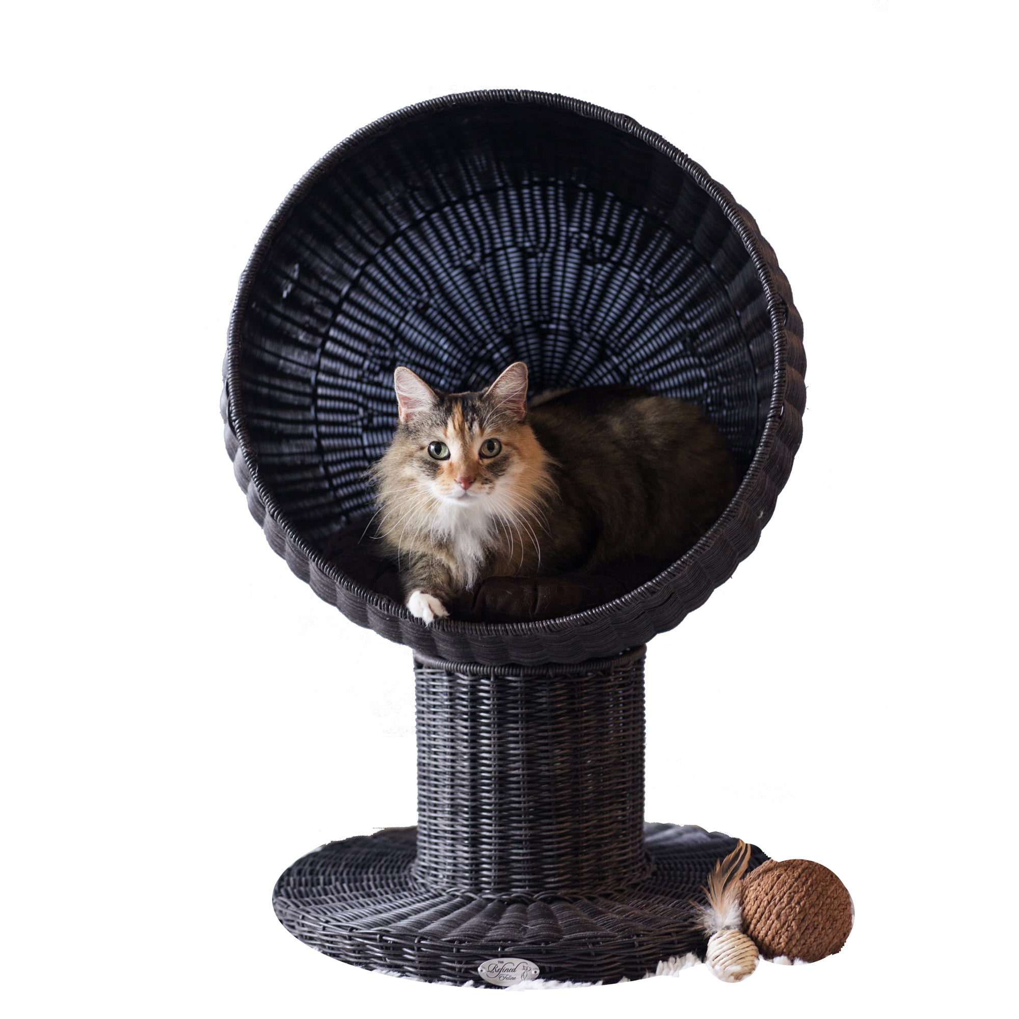 The-Refined-Feline-Kitty-Ball-Bed-Espresso_d26a903f-5f8b-4cc0-a6c2-c229a8c40377.bfc1888e475807c4e4d4c5cf465d93ba.jpeg
